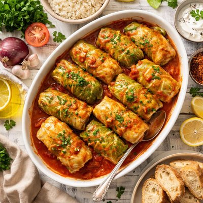 Image of European Cabbage Rolls Holishkes