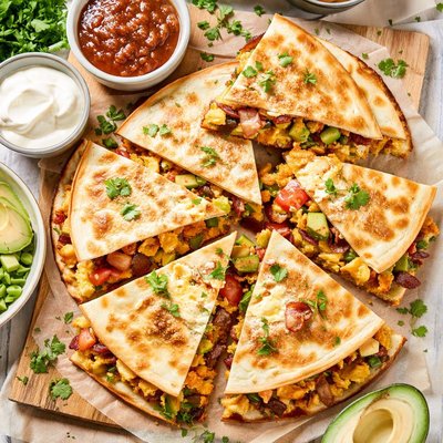 Image of Everyday Gourmet Breakfast Quesadilla