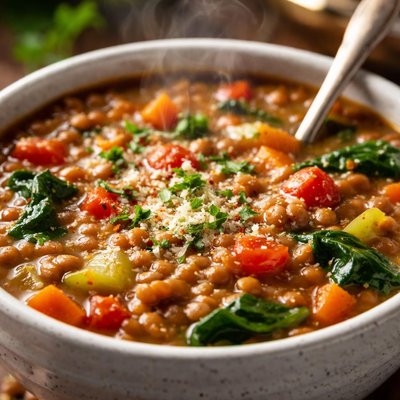 Image of Everyday Italian Lentil Soup