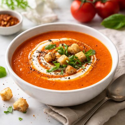 Image of Excessively Simple Cream of Tomato Soup