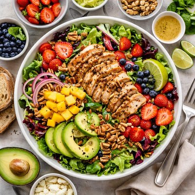 Image of Exotic Chicken Salad Diabetic Fare with Normal Subs