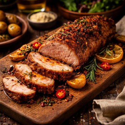 Image of Exotic Pork Tenderloin
