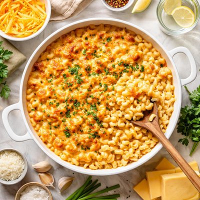 Image of Extra Cheesy Macaroni Cheese