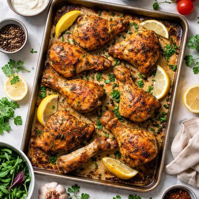 Image of Extra Crispy Baked Chicken