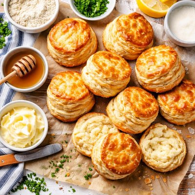 Image of Extra Flaky Southern Buttermilk Biscuits