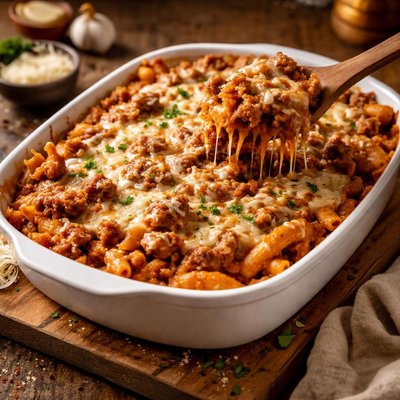 Image of Extra Meaty Baked Ziti