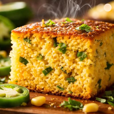 Image of Extra Moist Jalapeno Cornbread