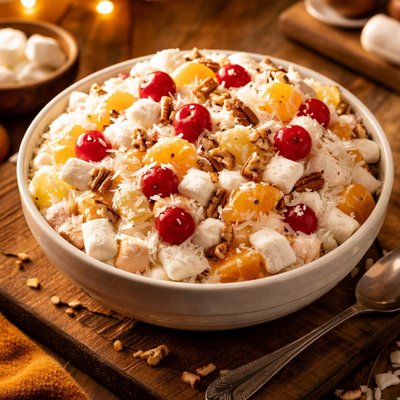 Image of Extreme Ambrosia Fruit Dessert