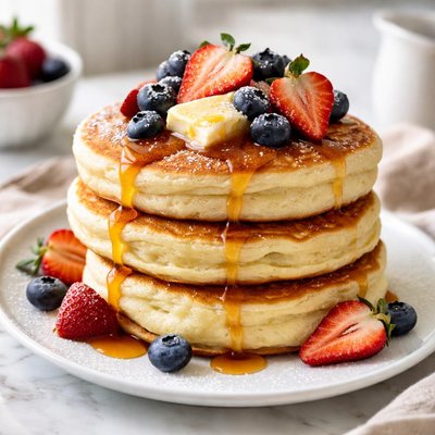 Image of Extreme Fluffy Buttermilk Pancakes