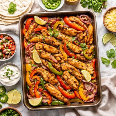 Image of Ez Baked Chicken Fajitas
