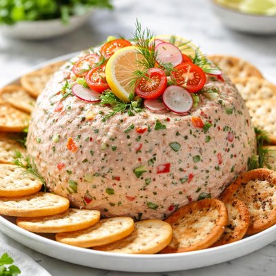 Image of Ez but Fancy Tuna Mold Spread Appetizer