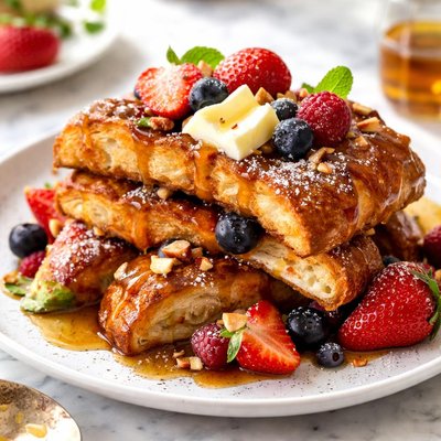 Image of Fabulous Croissant French Toast