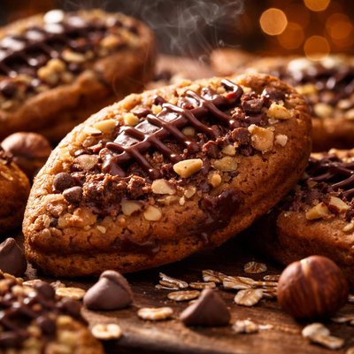 Image of Fabulous Filbert Football Cookies Aka Super Bowl Cookies