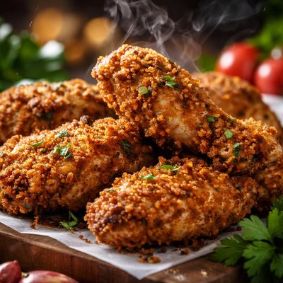 Image of Fabulous Oven Fried Chicken
