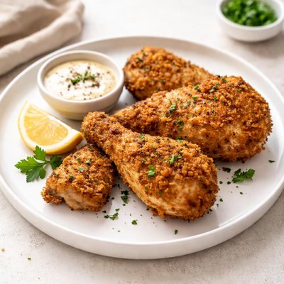 Image of Fabulous Southern Style Oven Fried Chicken