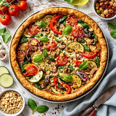 Image of Fabulous Vegetarian Pie