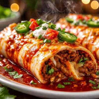 Image of Fabulous Wet Burritos