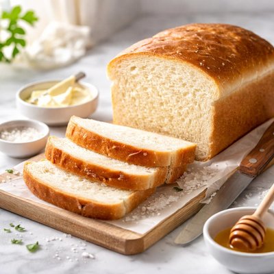 Image of Fabulously Easy White Bread