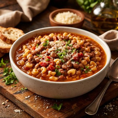 Image of Fagiole Pasta Not Pasta Fagiole Soup