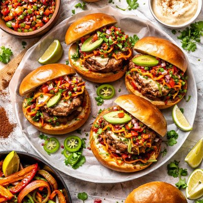 Image of Fajita Turkey Burgers