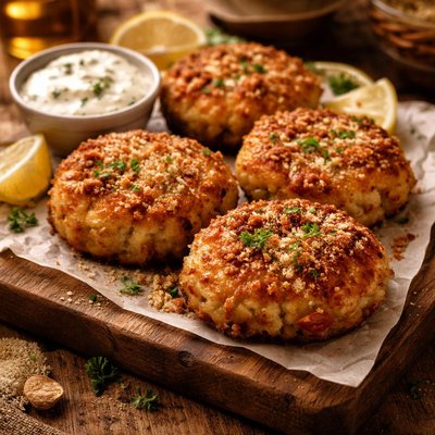 Image of Fake Crab Crabby Cakes