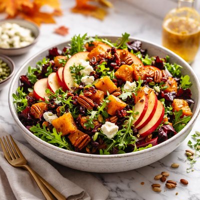 Image of Fall Foliage Salad for 1 Vegetarian Friendly