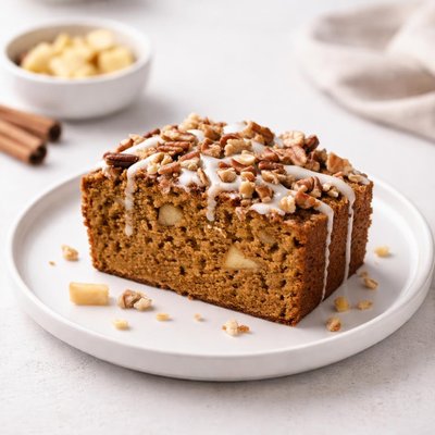 Image of Fall Harvest Apple Spiked Pumpkin Bread