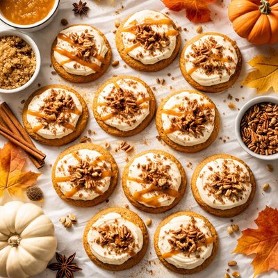 Image of Fall Pumpkin Cookies