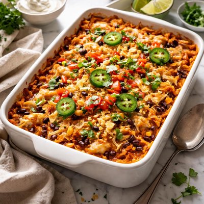 Image of Family Chicken and Chili Casserole