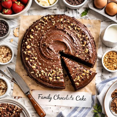 Image of Family Chocolate Cake