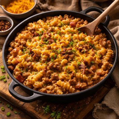 Image of Family Favorite Cheeseburger Pasta