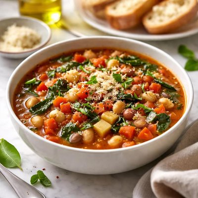 Image of Family Favorite Healthy Minestrone Soup