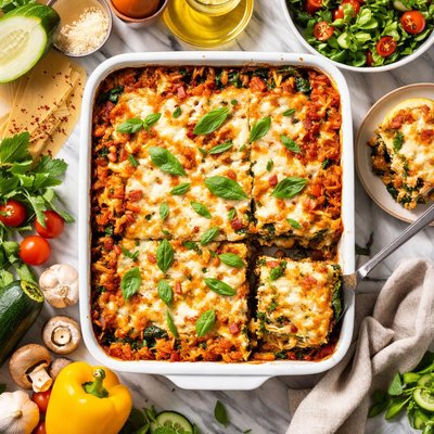 Image of Family Favorite Vegetable Lasagna