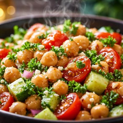 Image of Fancy Chickpea Salad