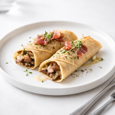 Image of Fancy Shmancy Dinner Crepes