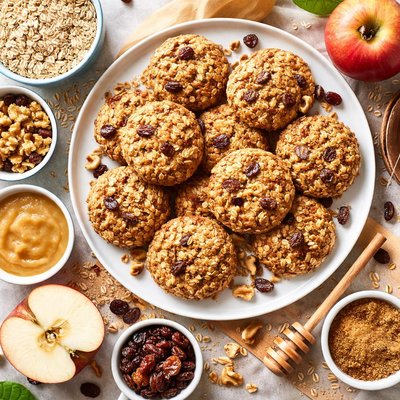 Image of Fantabulous Oatmeal Applesauce Cookies