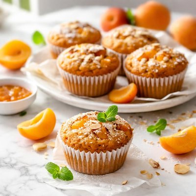 Image of Fantastic Apricot Muffins