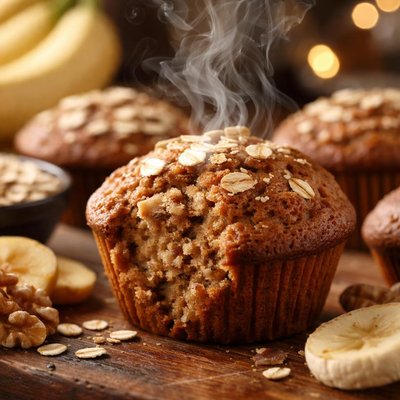 Image of Fantastic Banana Bran Muffins