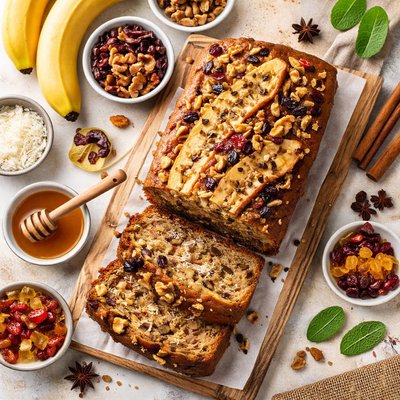 Image of Fantastic Banana Fruitcake