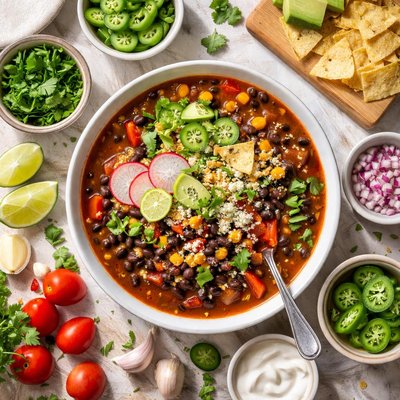 Image of Fantastic Black Bean Soup