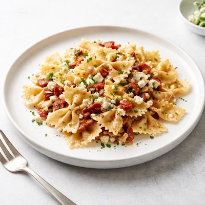 Image of Farfalle with Feta and Chipotle