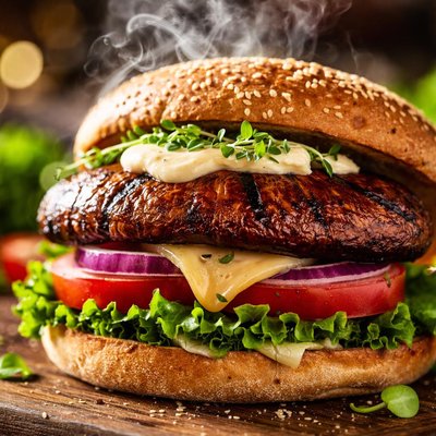 Image of Farm Fresh Portobella Burgers