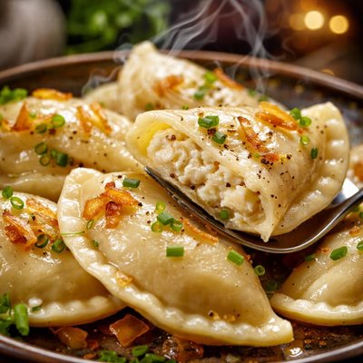 Image of Farmers Cheese Pierogi the Real Deal Here