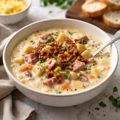 Image of Farmhouse Ham and Corn Chowder