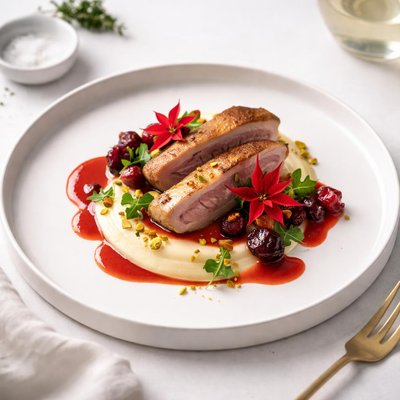 Image of Farmhouse Poinsettia Punch for the Holidays