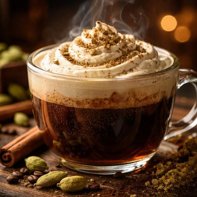 Image of Faroe Island Coffee with Cardamom Cream