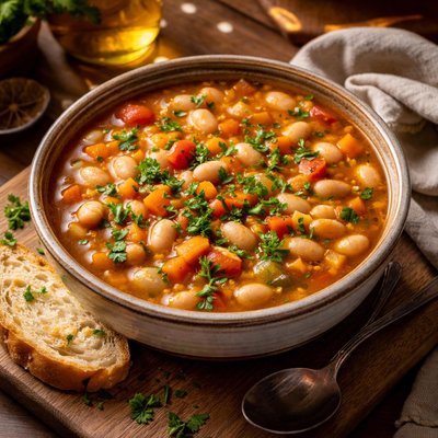 Image of Fasolada Greek Bean Soup