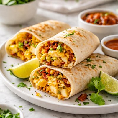 Image of Fast and Easy Breakfast Burritos