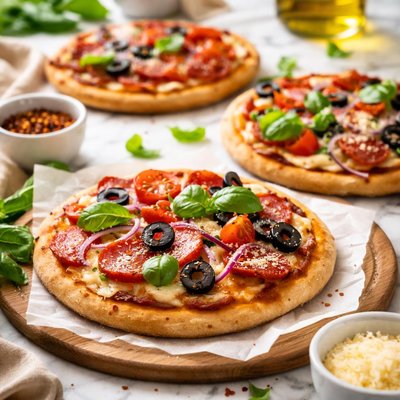 Image of Fast and Easy Pita Pizza in Less Than 10 Minutes