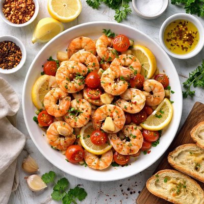 Image of Fast and Easy Shrimp Frozen and Quickly Cooked